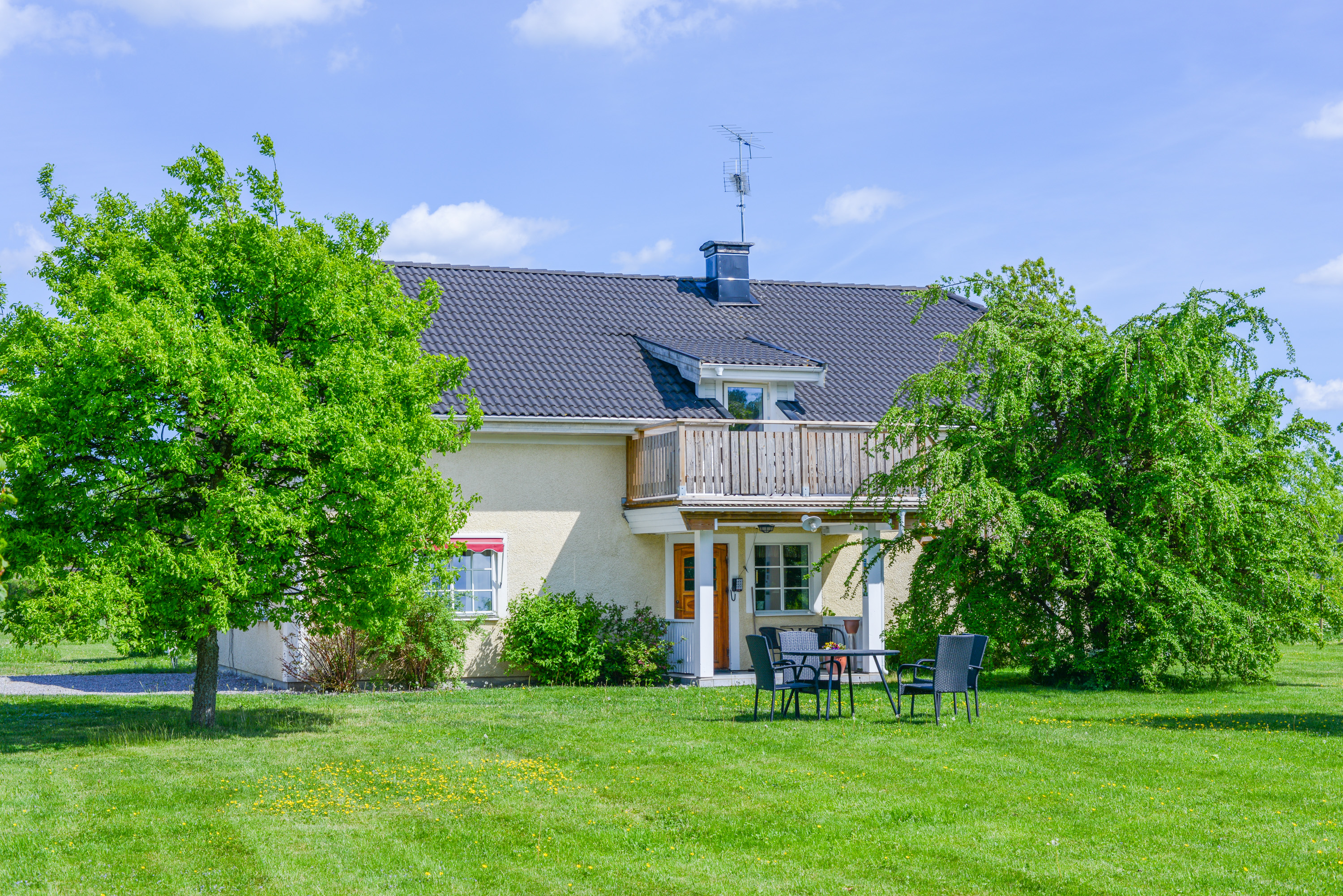 Overview of the Bed and Breakfast house